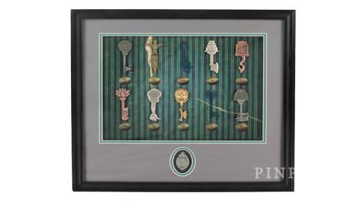 DLR - Haunted Mansion 45th Anniversary Key Framed Set