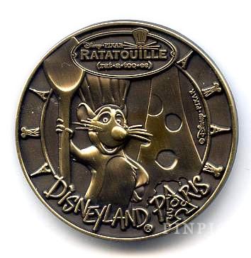 DLP - Pin Medal Ratatouille - Remy