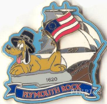 WDW - Pluto - Mickey's Star Spangled Pin Event - Plymouth Rock - Slider