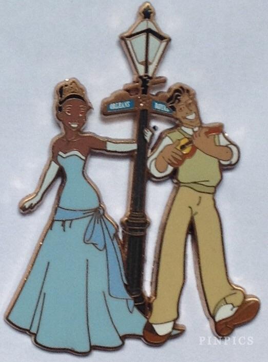 WDI - Tiana and Naveen - Princess and the Frog - Lamppost