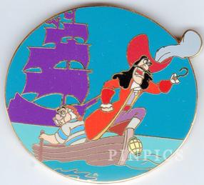 Disney Auctions - Captain Hook & Smee in Boat