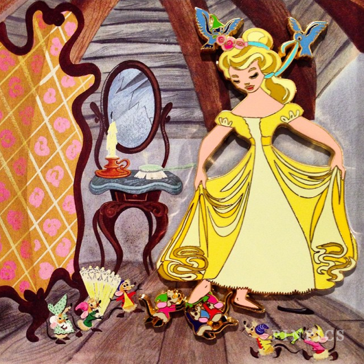 HSN - Dress for the Ball - Yellow Gown - Cinderella Storybook - Happily Ever After
