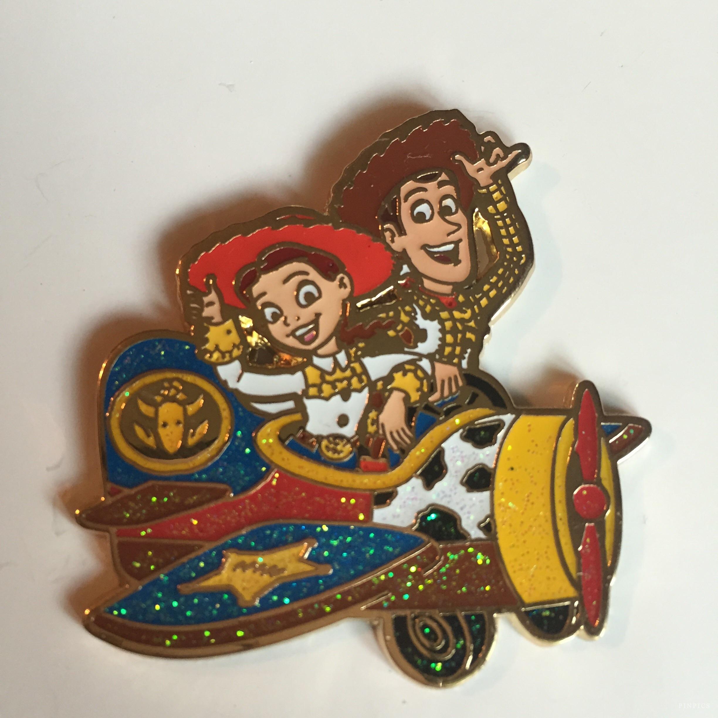 HKDL - Character Plane Mystery Tin Collection - Woody & Jessie