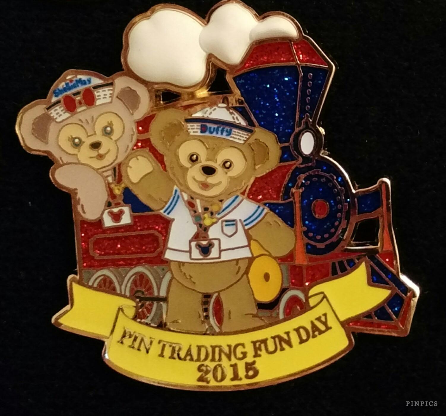 HKDL - Pin Trading Fun Days 2015 - Duffy & ShellieMay Railroad