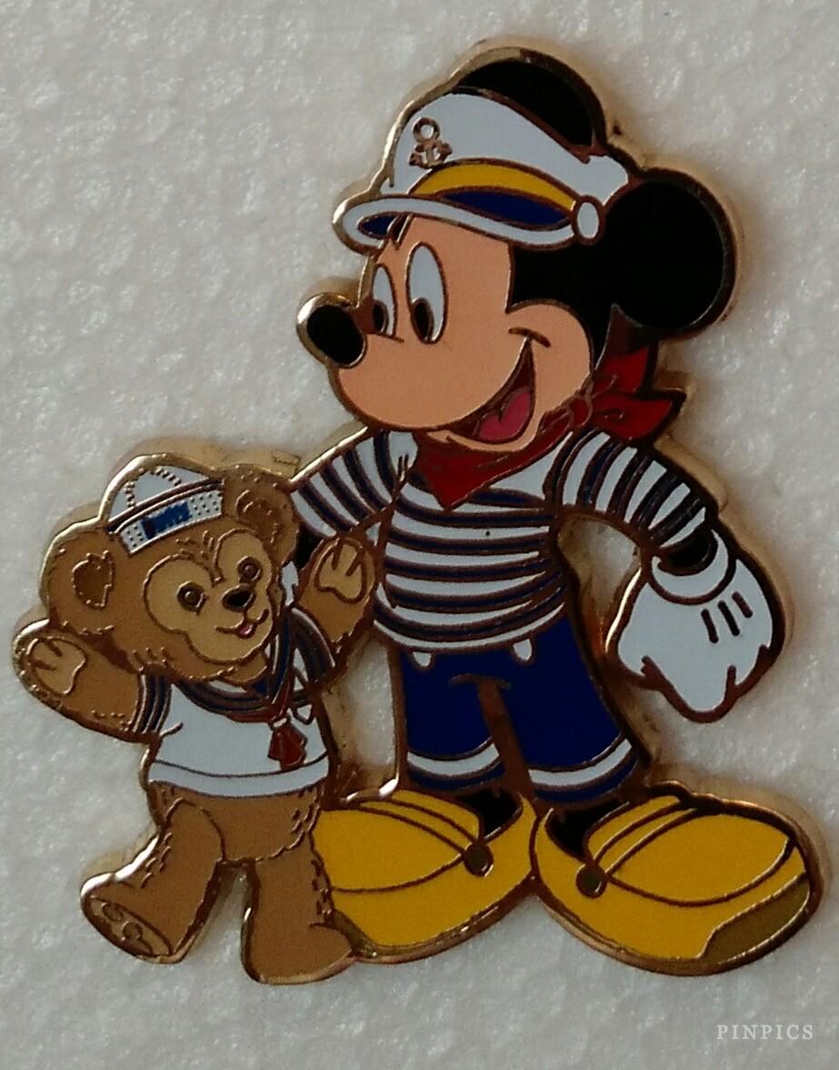 HKDL - Duffy and ShellieMay Mystery Tin Collection -  Sailor Mickey And Duffy