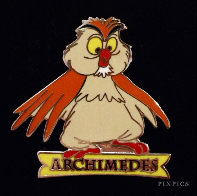 Disney Movie Club Exclusive Pin #24 - Archimedes