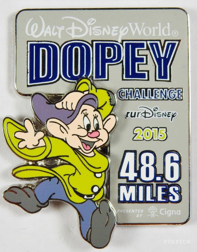 WDW - 2015 Marathon 48.6 Challenge - Dopey Logo