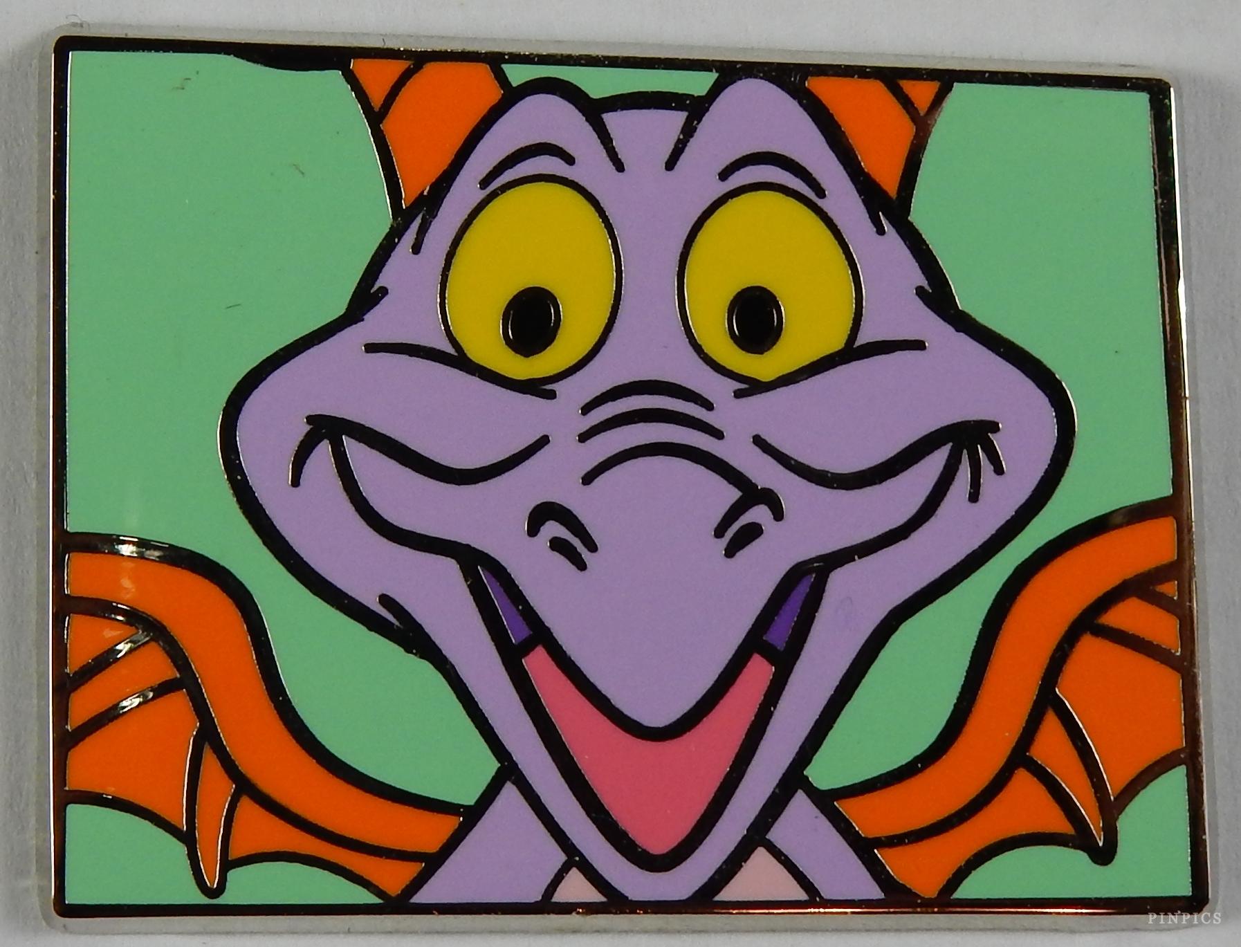 WDW - Figment Close-Up Mystery Collection - Figment with Wings (Green Background) ARTIST PROOF