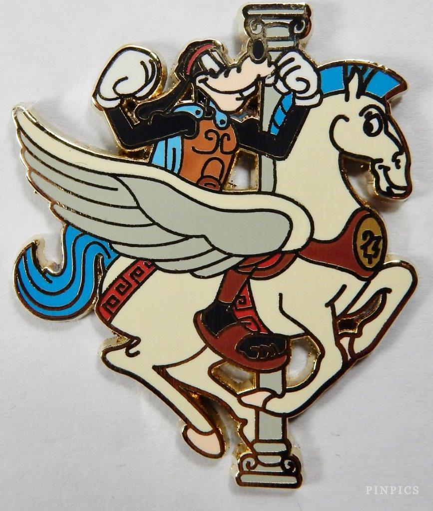 WDW - Goofy as Hercules on Pegasus - Character Carousel - Mystery Tin