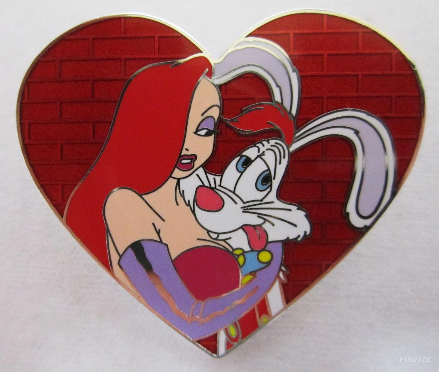 Jessica and Roger Rabbit - Valentine’s Day - Heart