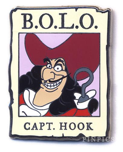 Cast Exclusive - Disney Villains - Be On the Look Out - B.O.L.O. - Captain Hook