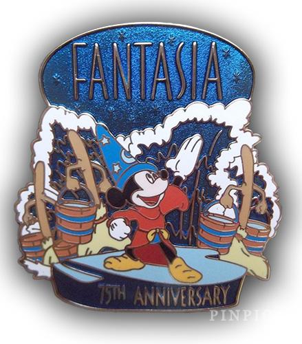 Fantasia 75th Anniversary pin
