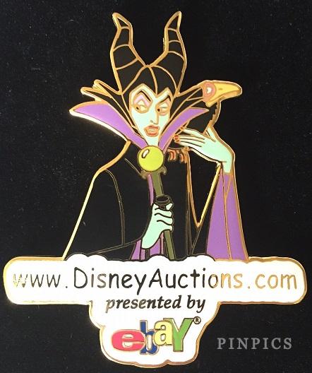 Disney Auctions - Maleficent & Diablo above DA Logo (GWP)