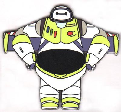Unauthorized - BayMax dressed as Buzz Lightyear