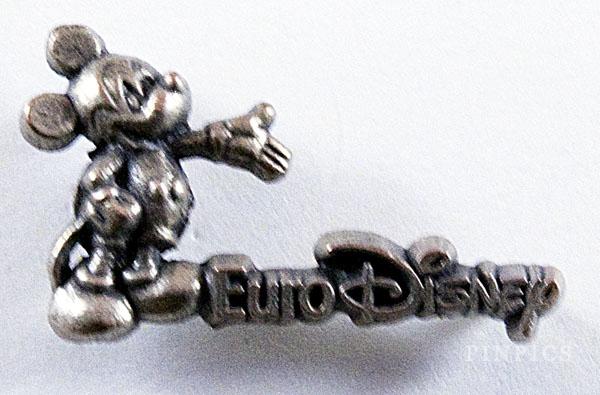 Euro Disney Pewter Standing Mickey Mouse