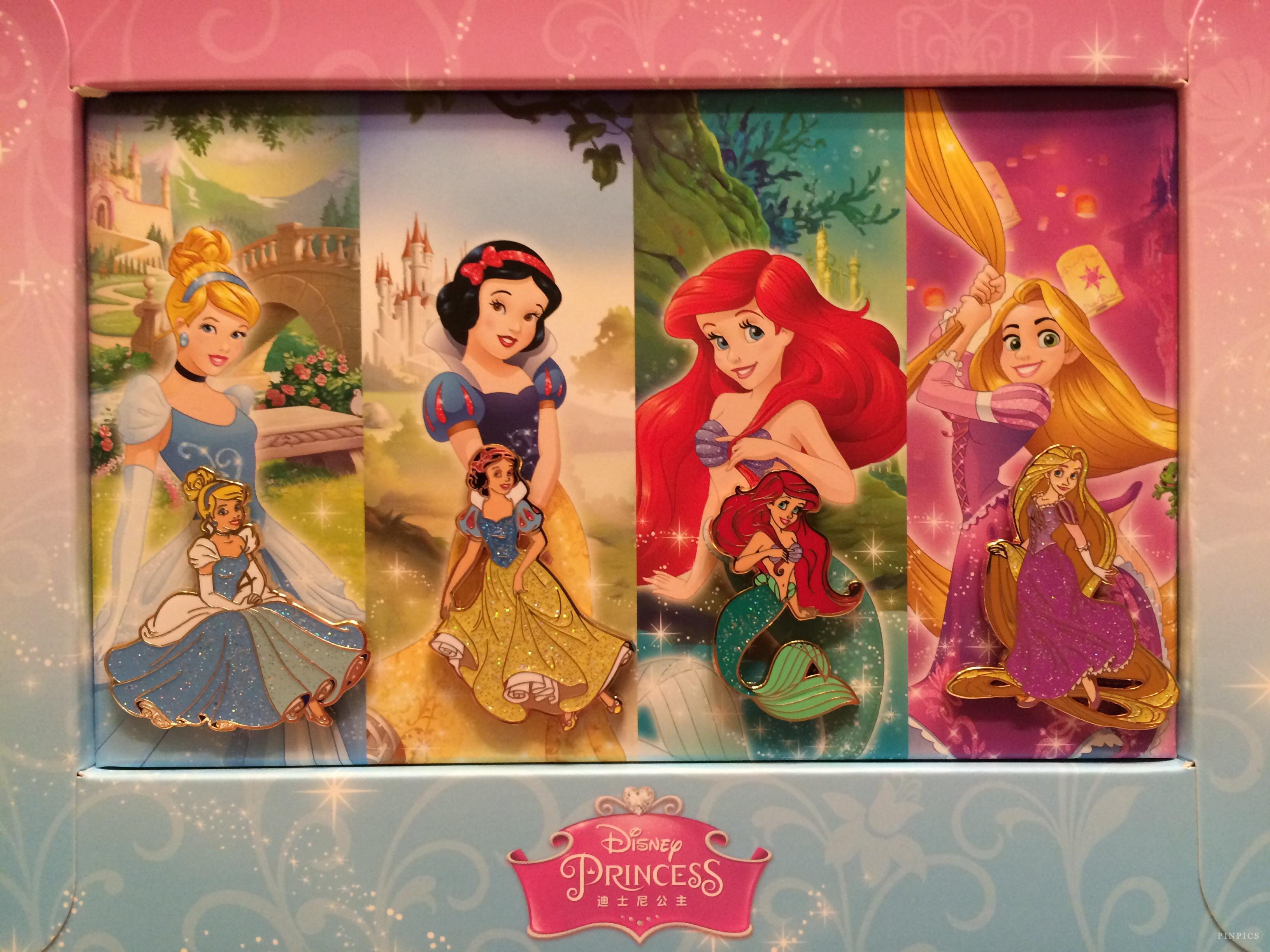 SDR - Cinderella, Snow White, Ariel and Rapunzel - Boxed - Set