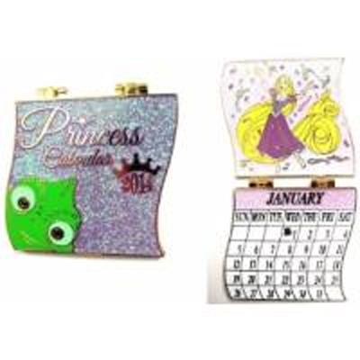DSSH - Rapunzel and Pascal - Tangled - January - Princess - Calendar