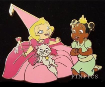 Unauthorized - Charlotte and Tiana with Kitten