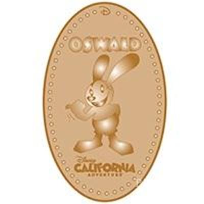 WDI – Buena Vista Street pressed Pennies – Oswald the lucky Rabbit