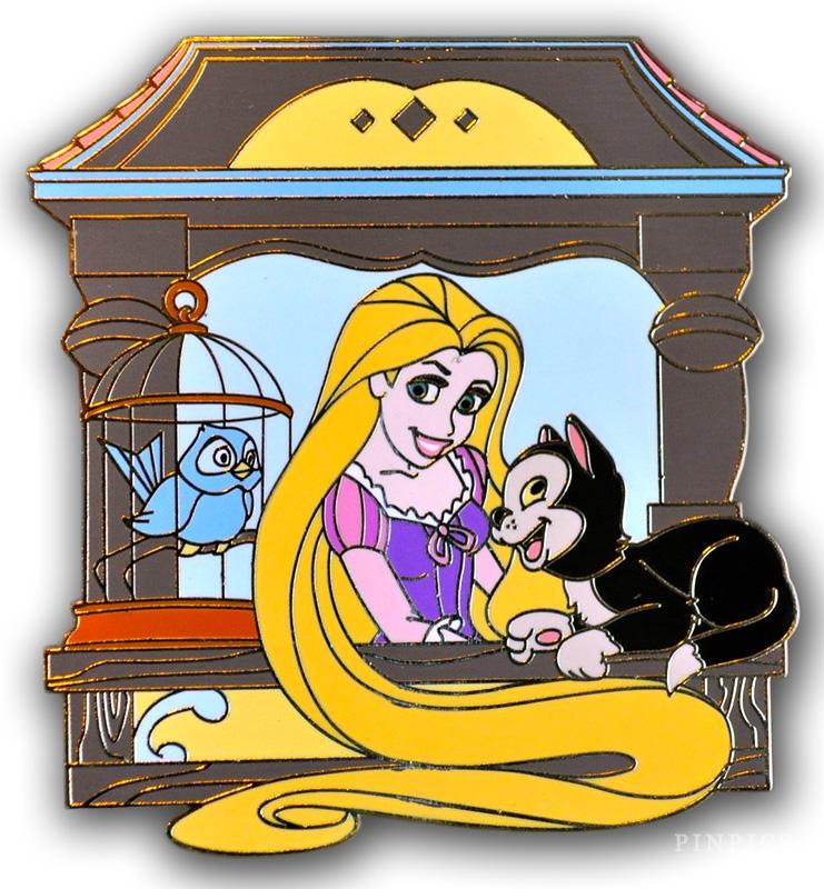 WDI - Rapunzel at Disneyland - Rapunzel at Fantasy Faire Window