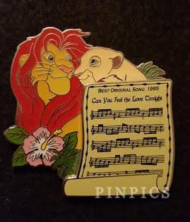 DSSH - Simba and Nala - Can You See the Love Tonight - Best Original Song - Music Sheet -
