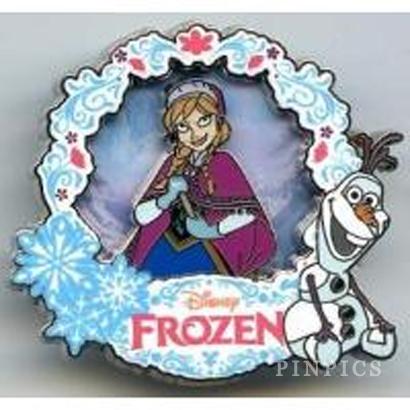 DLP - Frozen pin with Anna and Olaf