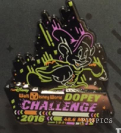 WDW - 2016 Marathon Dopey Challenge - Dopey Logo