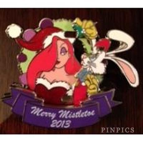 Jessica Rabbit - Who Framed Roger Rabbit - Merry Mistletoe 2013 - Wreath - Santa hat