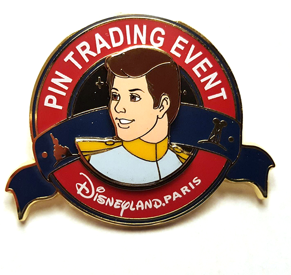 DLP - Princesses Tea Time Event - Pin Trading Event Logo - Prince Charming