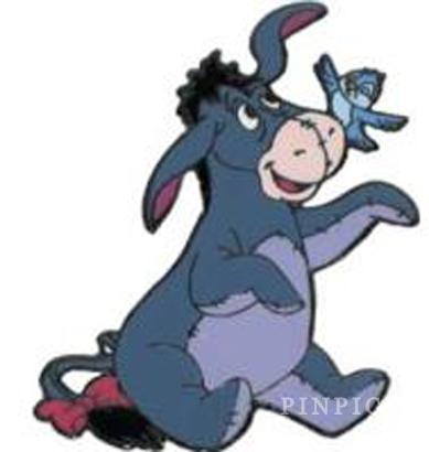 Willabee & Ward - Winnie the Pooh Collection - Eeyore Playing with Bluebird