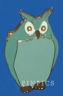 WDW - Green Owl - The Legend of Sleepy Hollow - Haunted Mansion - 999 Happy Haunts Ball 2004 - Frame Set