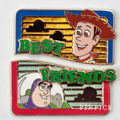 Buzz and Woody - Toy Story - Best Friends - Set