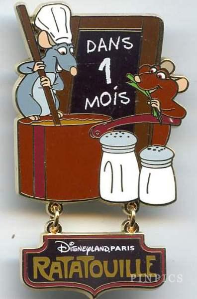 DLP - Ratatouille attraction countdown - 1 months