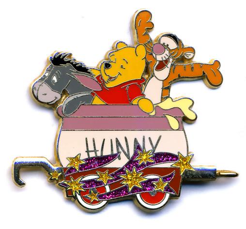 Eeyore, Pooh and Tigger - Character Train  - Mystery Tin