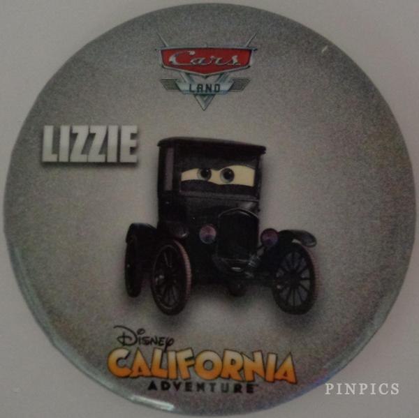 Button - DCA - Carsland Series - Lizzie