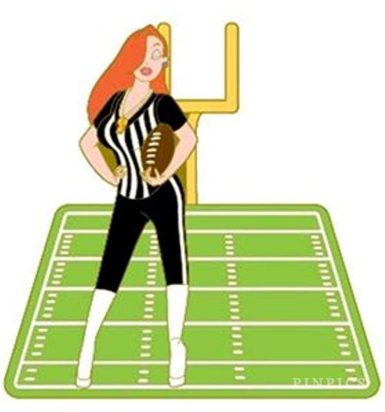 DSSH - Jessica Rabbit as a Referee - Football