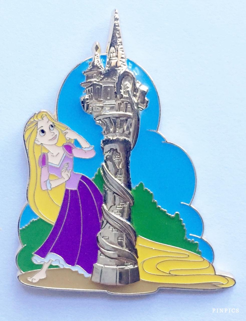 WDI - Rapunzel at Disneyland - Rapunzel at Tower in Princess Fantasy Faire