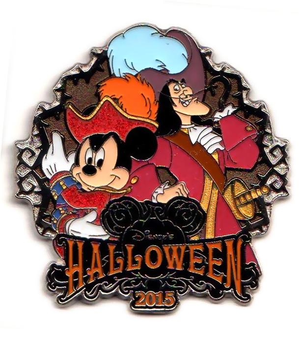TDR - Mickey Mouse & Captain Hook - Halloween 2015 - TDS