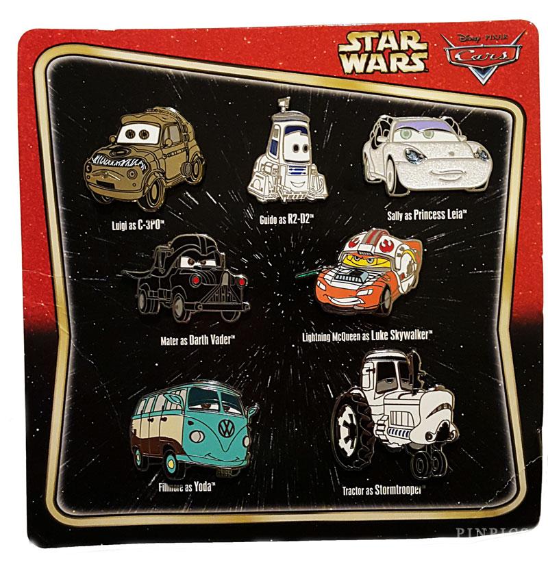 Disney/Pixar Cars as Star Wars Characters Set