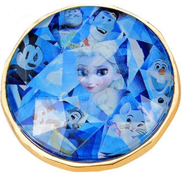 Japan - Elsa, Woody, Oswald, Marie, Olaf, Buzz, Chip and Dale- Faceted Diamond - D23 Expo 2015 - 3 Pin Box Set
