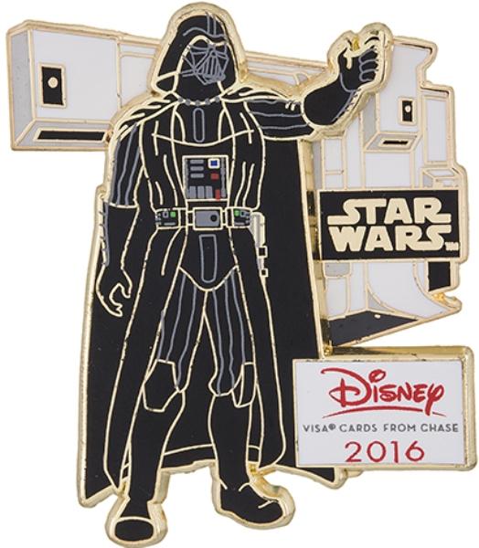 2016 Disney Visa Cardmember Star Wars Darth Vader 