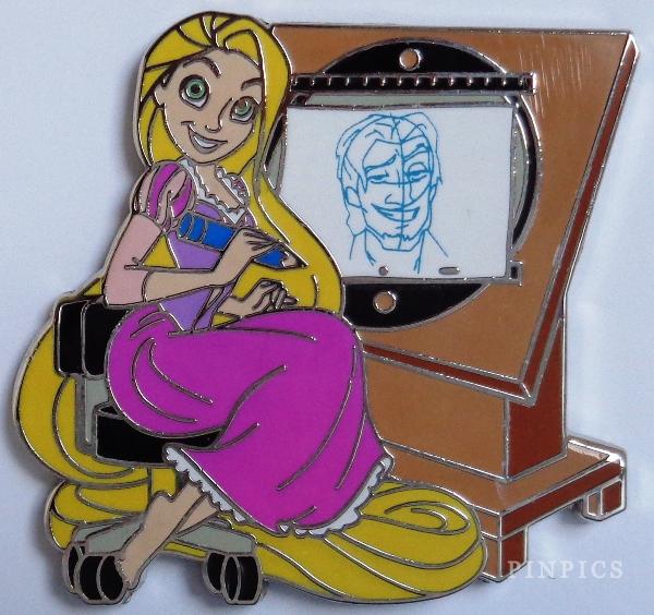 DLR - Rapunzel - Drawing Flynn - Drawn to Disney - Annual Passholder