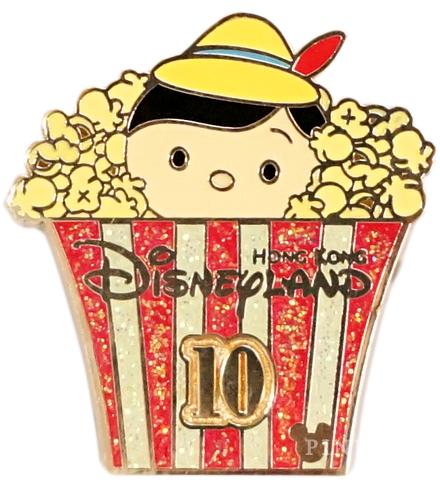 HKDL - Hidden Mickey - Tsum Tsum Popcorn Pinocchio