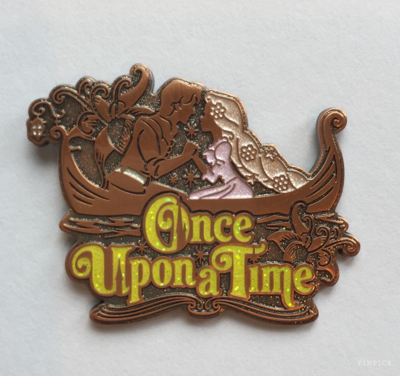 TDR - Flynn Rider & Rapunzel - Tangled - Once Upon A Time - From a 5 Pin Set - TDL