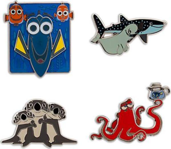 DS - Finding Dory 4 Pin Set