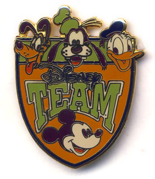 WDW - Mickey, Pluto, Goofy & Donald - Team Disney - Cast