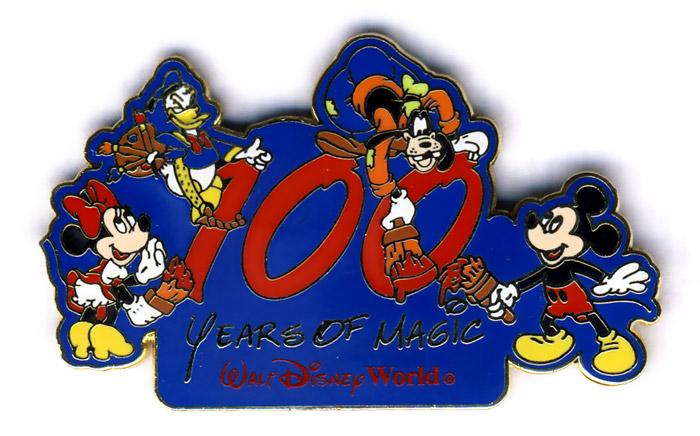 WDW - Minnie, Donald, Goofy & Mickey - 100 Years of Magic Walt Disney World