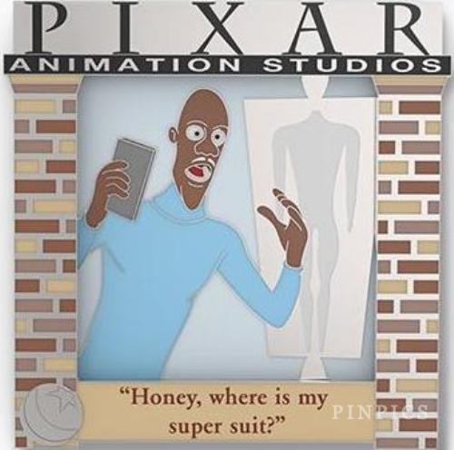 WDW - Pixar Party 2016 – Pixar Movie Quotes Box Set – The Incredibles – Frozone