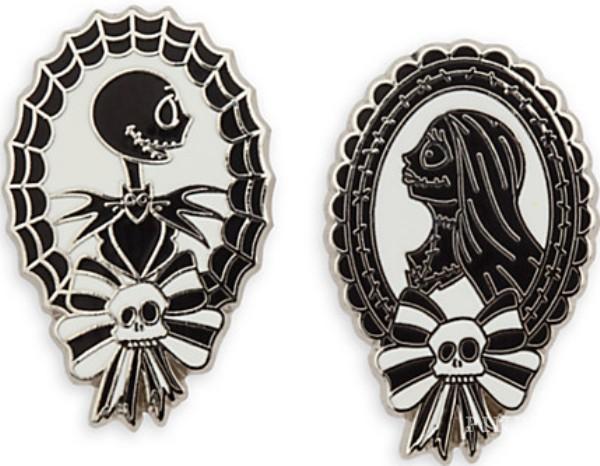 Multiple - Jack and Sally Cameos - The Nightmare Before Christmas - 2 Pin Set
