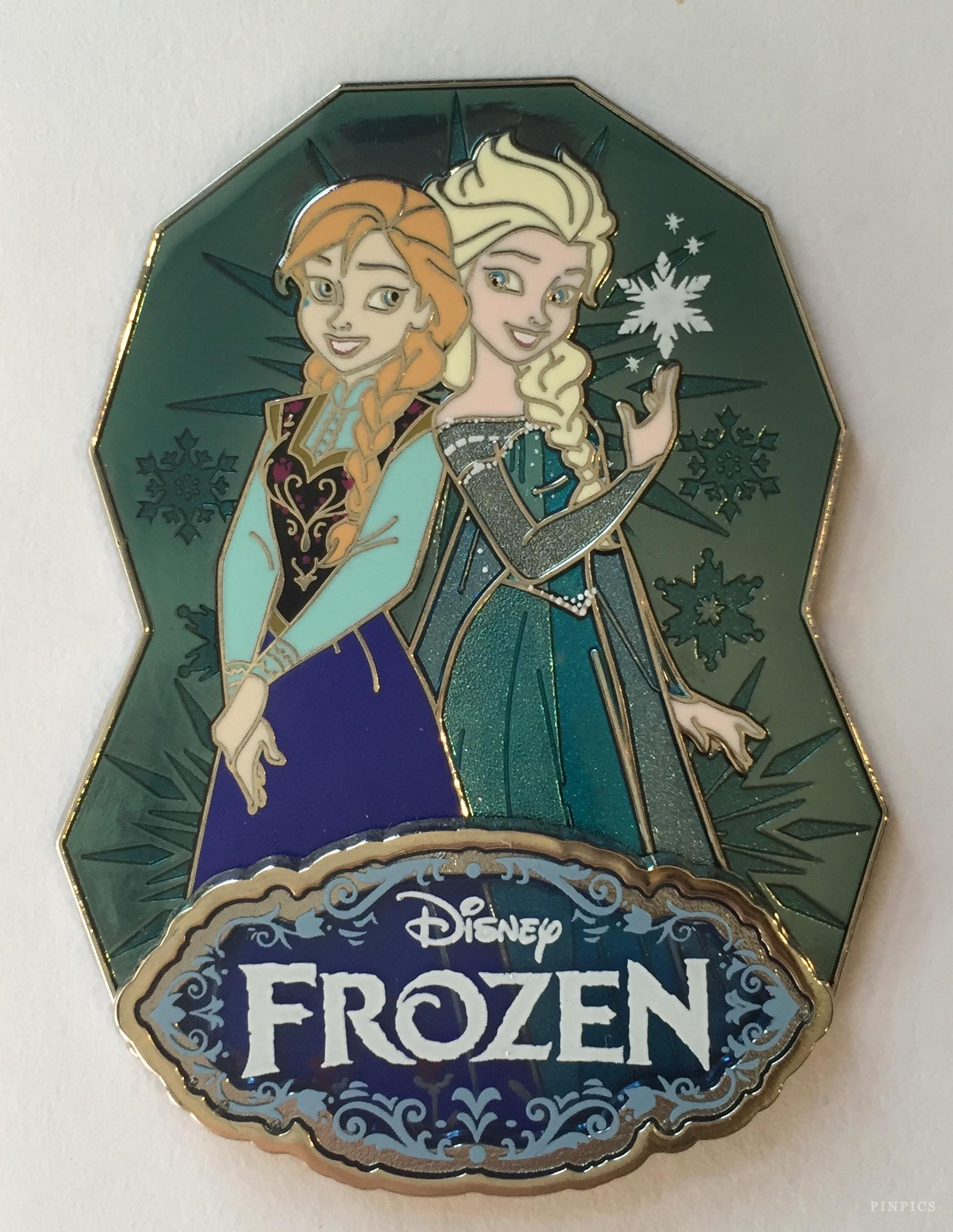 DS FROZEN - Elsa and Anna Pin